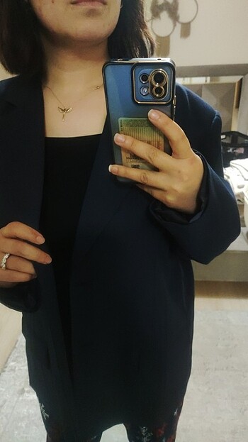 Lacivert blazer ceket