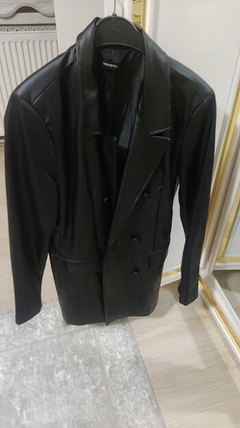 Deri ceket blazer