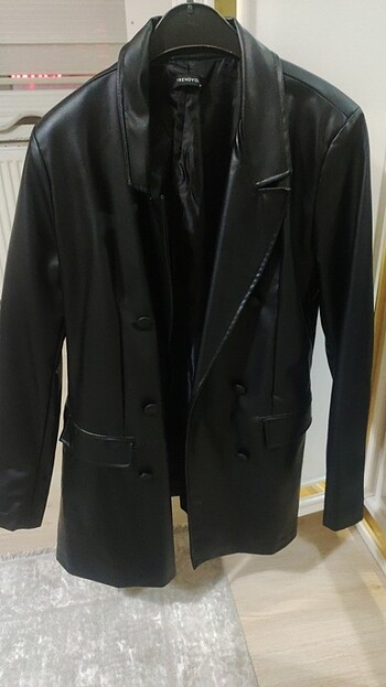 Zara Deri ceket blazer