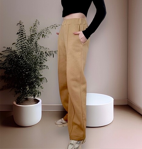 Zara Zara Model 3 İplik Şardonlu pant.