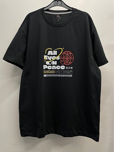 Yazlık pamuklu kumaş Klasik Kalıp 2025 Baskılı T-shirt