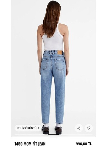 32 Beden Stradivarius mom fit jean