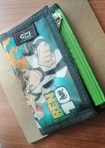 Ben 10 Temalı Gri çocuk cüzdan - Görsel 3