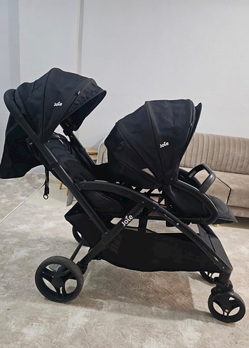 Joie Çiftli Siyah Bebek Arabası Almayanda geldi çok kaliteli