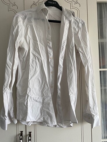 Hatemoğlu slim fit erkek beyaz gömlek
