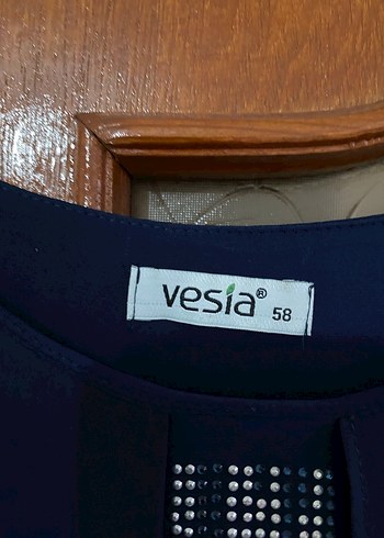 Kadın Lacivert Uzun Salaş Elbise - Görsel 2