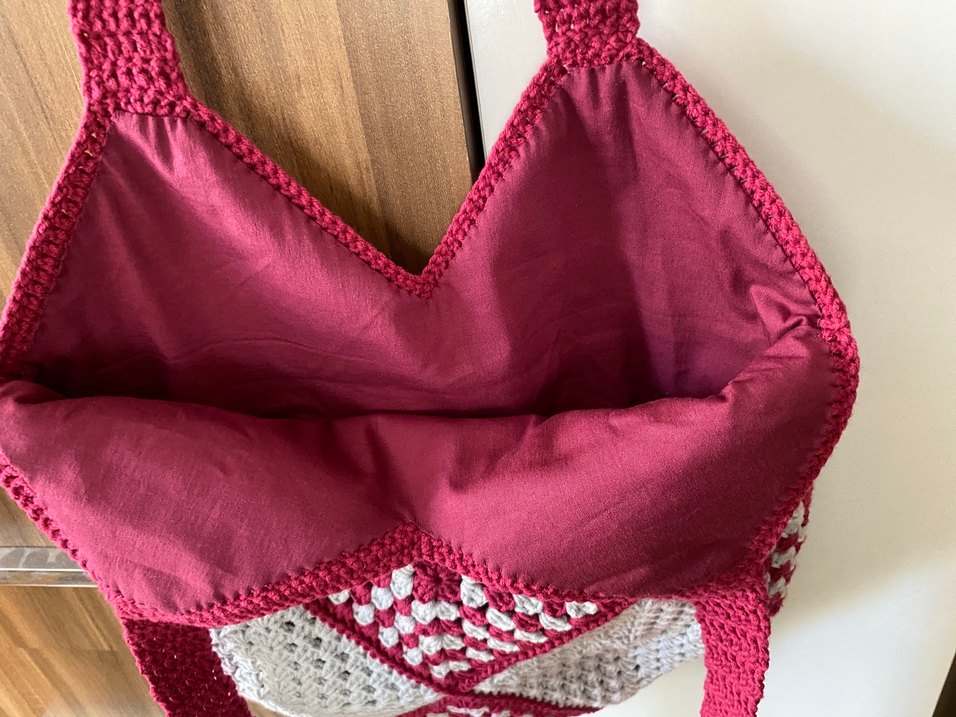 Örgü Bohem Kadın Çanta - Görsel 2