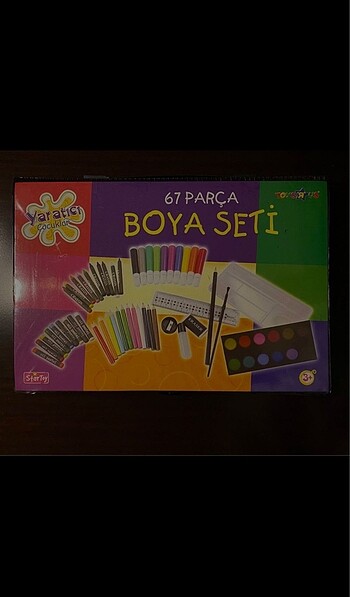 Beden 67 Parça Boya Seti