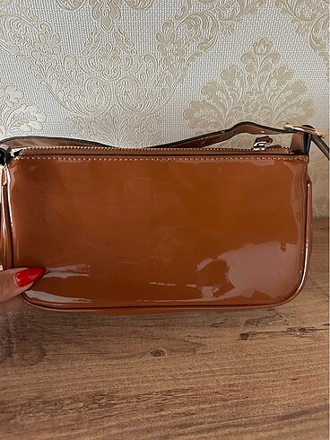 Stradivarius taba rugan çanta