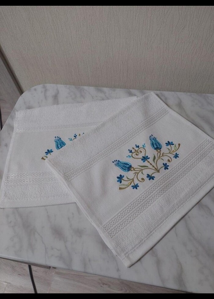 İŞLEMELİ HAVLU - Görsel 2