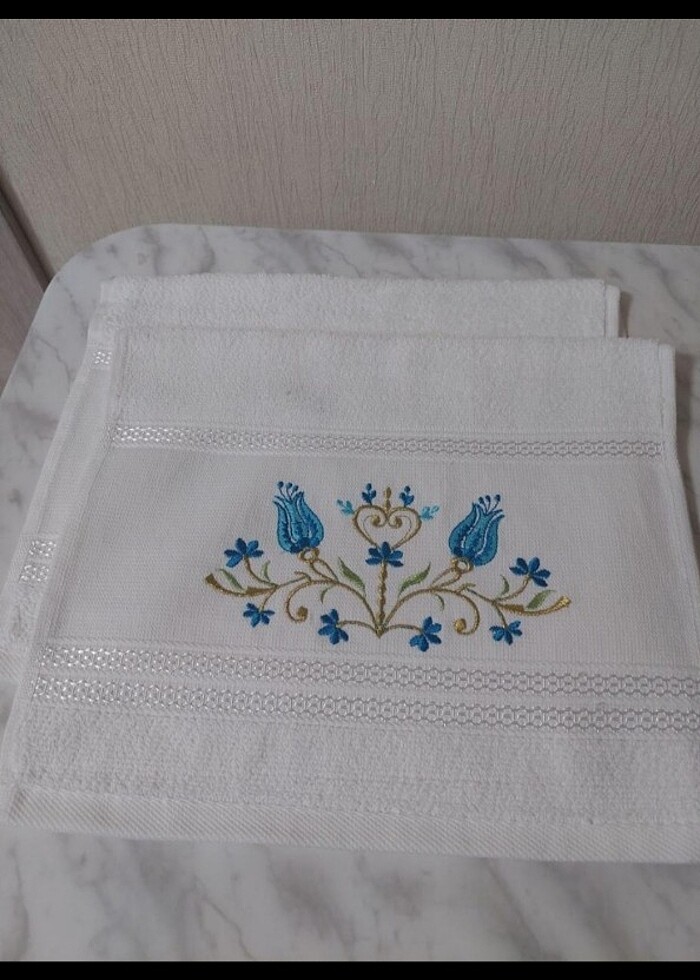 İŞLEMELİ HAVLU - Görsel 3