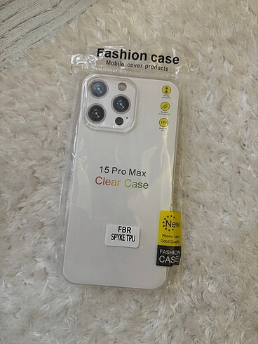 15 pro max şeffaf kılıf