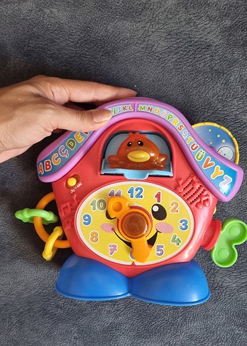 Fisher Price Fisher-Price Renkli Eğitici Saat Oyuncağı
