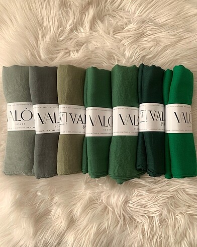 Valorscarf pamuk kraş şal