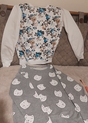 10 Yaş Beden 2 Sweatshirt (+1 hediye)