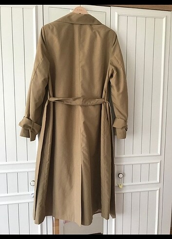 xl Beden Fatma Atasoy Bayan trençkot ara boy