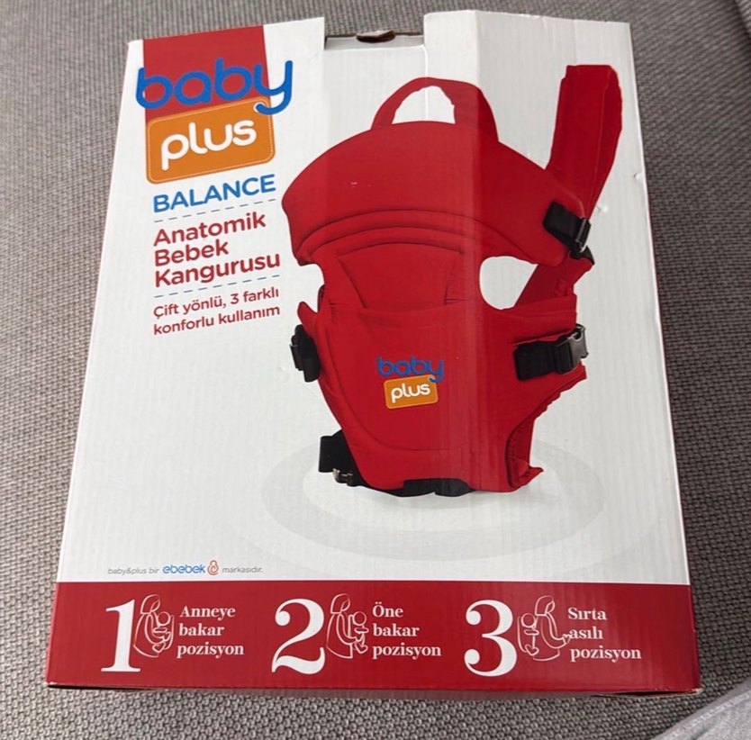 Gri Bebek Taşıma Koltuğu - Görsel 3