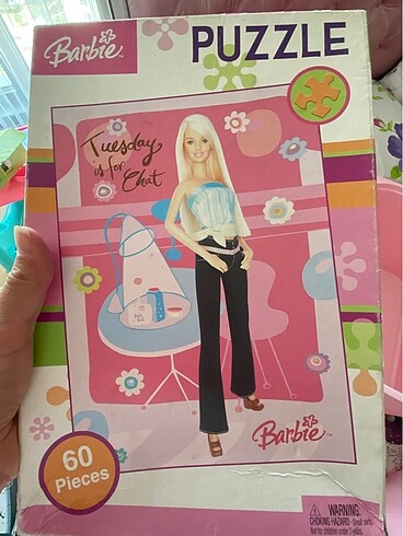 Barbie Puzzle 3?lü kutu