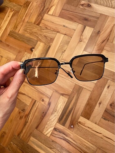xs Beden turuncu Renk Unisex turuncu siyah çerçeve güneş gözlüğü