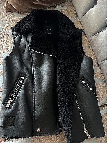 Bershka biker yelek