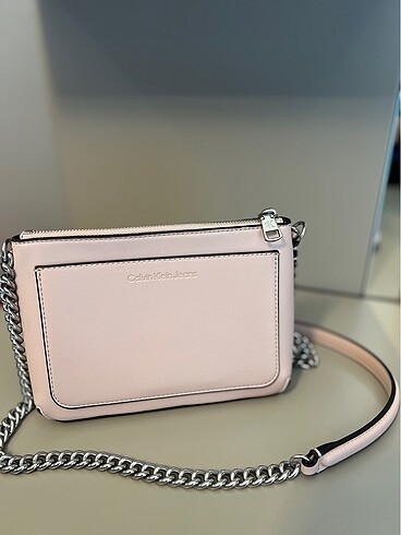 Calvin Klein Calvin klein toz pembe çanta