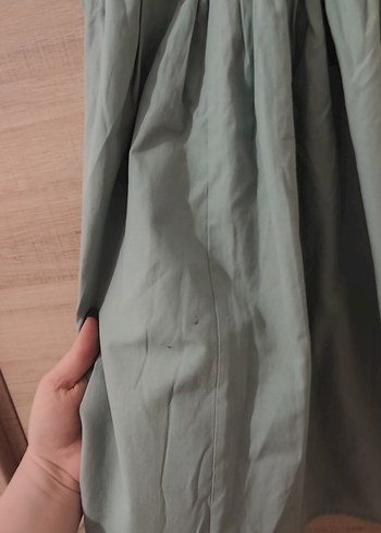 38 Beden su yeşili mini Kadın Elbise