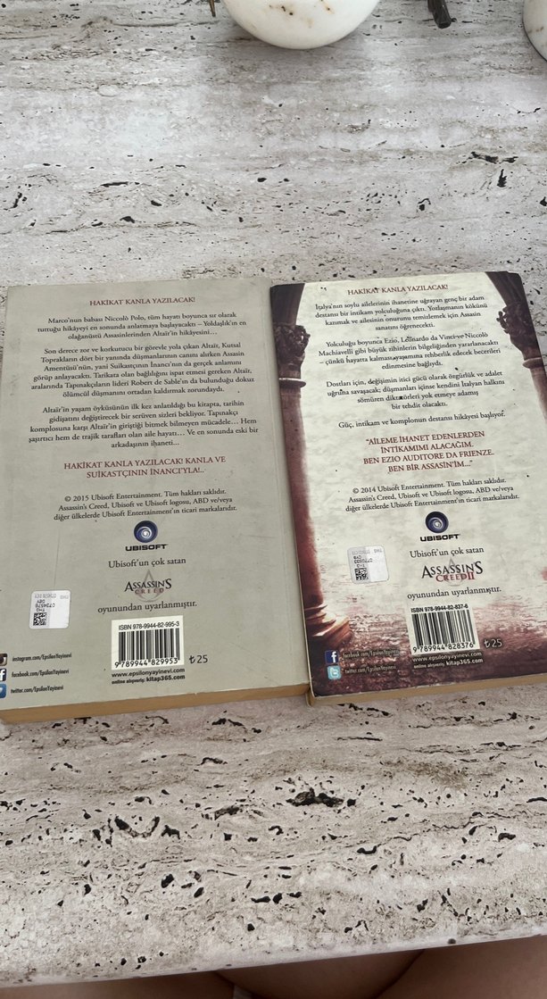 Assassin's Creed Roman Seti - Gizli Sefer & Rönesans - Görsel 2