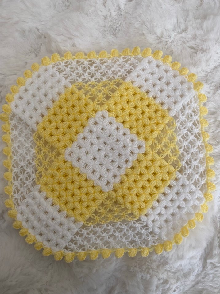 Renkli el örgüsü banyo lifi - Görsel 2