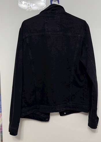 SİYAH KOT CEKET - Görsel 3