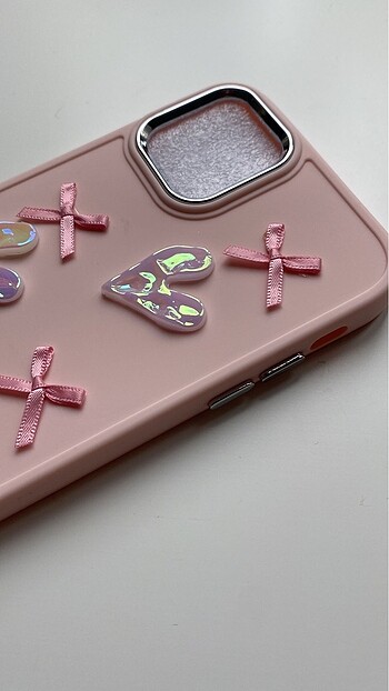 Pembe Fiyonk Telefon Kılıfı