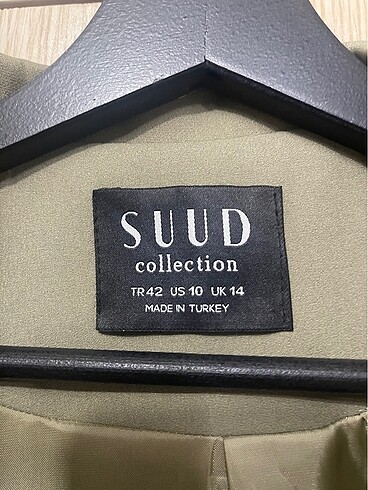 xl Beden yeşil Renk Suud Collection Yeşil Ceket