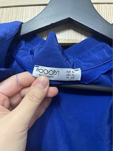 xl Beden mavi Renk Hooopstore Mavi Elbise