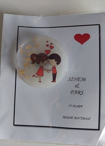 Epoksi anahtarlık magnet