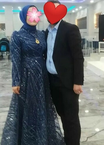 Diğer Lacivert abiye