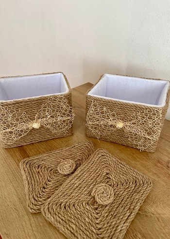 2 Li Hasır Sepet - Görsel 4