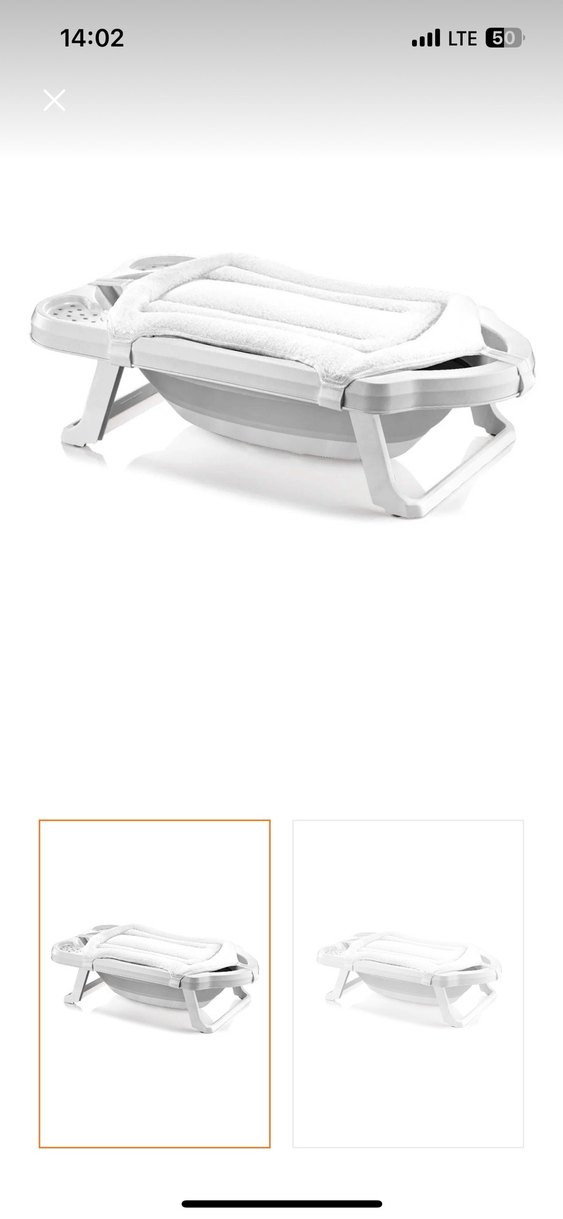 Gri ve Beyaz Bebek Alt Değiştirme Masası - Görsel 3