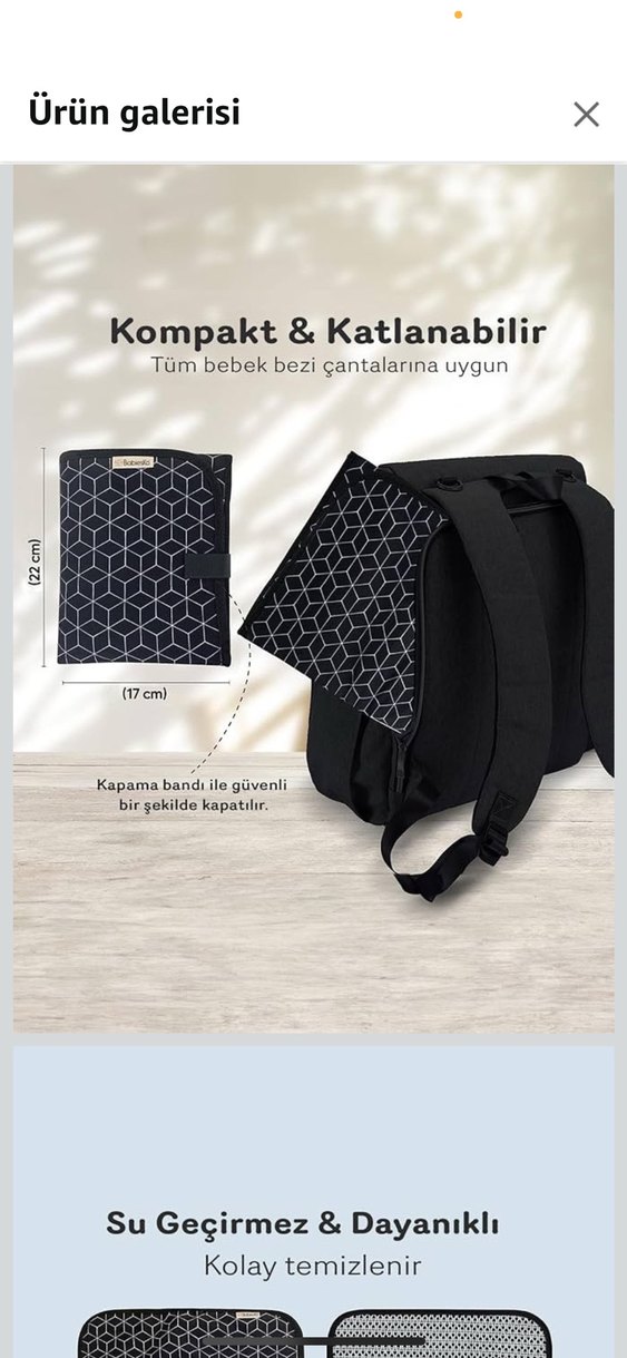 Monnhein, Bebek Alt Açma Minderi, Su Geçirmez Bebek Minderi - Görsel 3