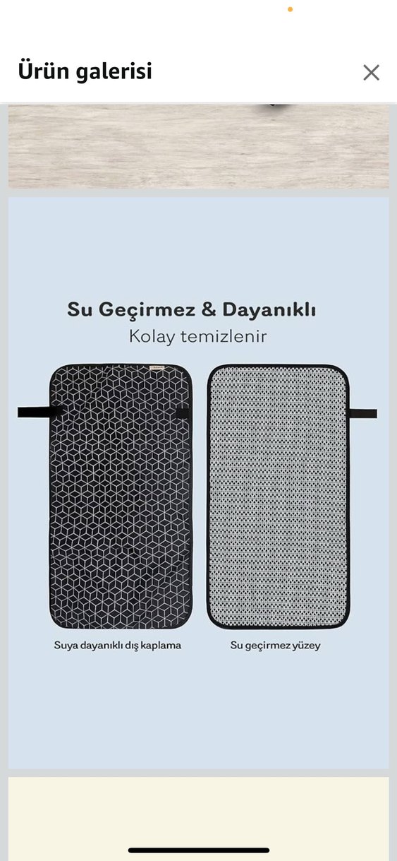 Monnhein, Bebek Alt Açma Minderi, Su Geçirmez Bebek Minderi - Görsel 2