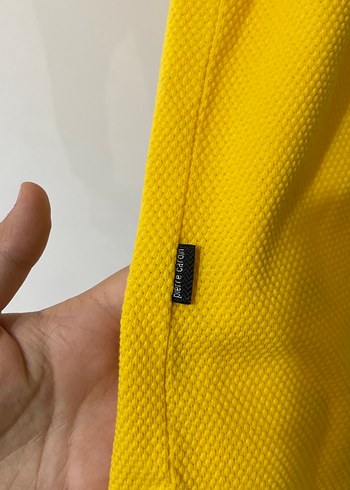 Pierre Cardin Sarı Fil Baskılı Erkek Tişört