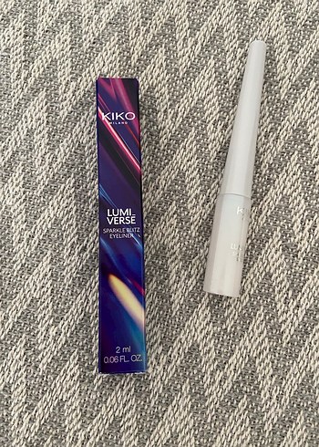 KIKO Beyaz Parlak Eyeliner 2 ml