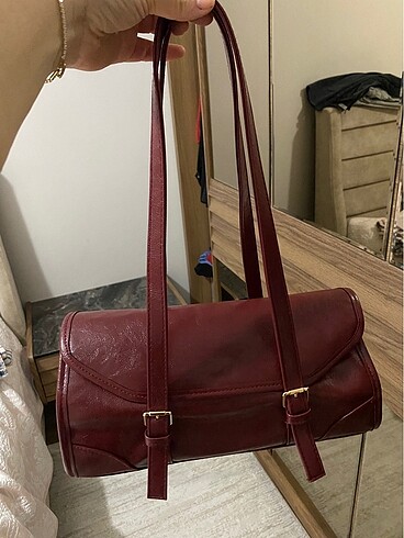  Beden Bordo çanta
