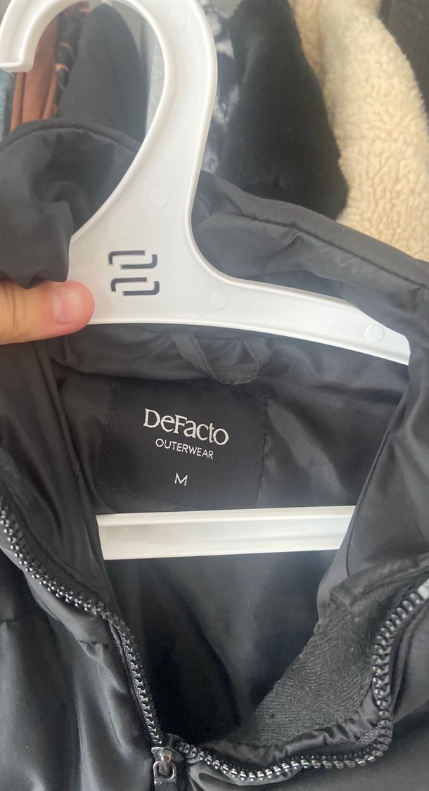 Fermuarlı Yüksek Yakalı Gri Kadın Yelek - Görsel 2