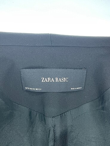 xs Beden siyah Renk Zara Kısa Elbise %70 İndirimli.