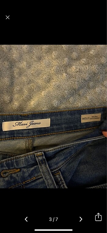 27 Beden MAVİ MOLLY JEAN