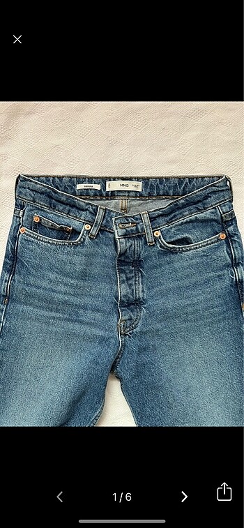 Mango Havana Straight Jean