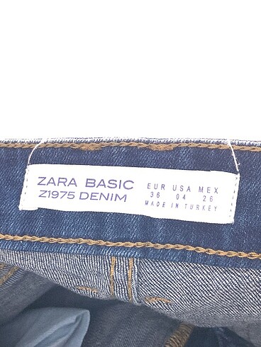 26 Beden çeşitli Renk Zara Jean / Kot %70 İndirimli.