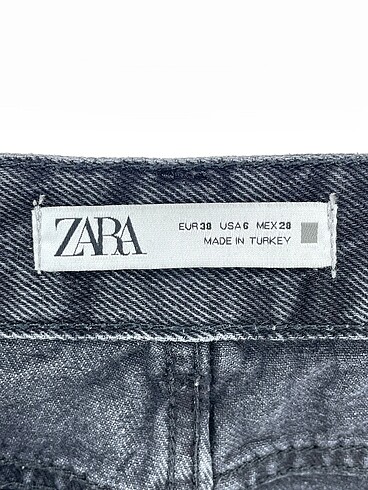 38 Beden siyah Renk Zara Jean / Kot %70 İndirimli.