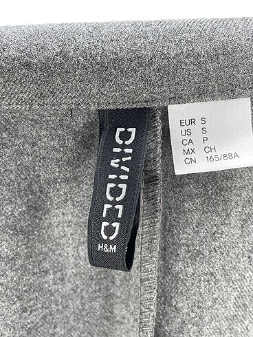 s Beden gri Renk H&M Kısa Elbise %70 İndirimli.