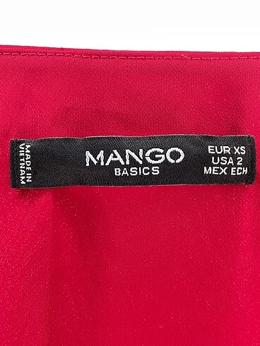 xs Beden kırmızı Renk Mango Bluz %70 İndirimli.
