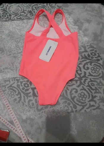 LC Waikiki Pullu Renkli Kız Çocuk Straplez Mayo